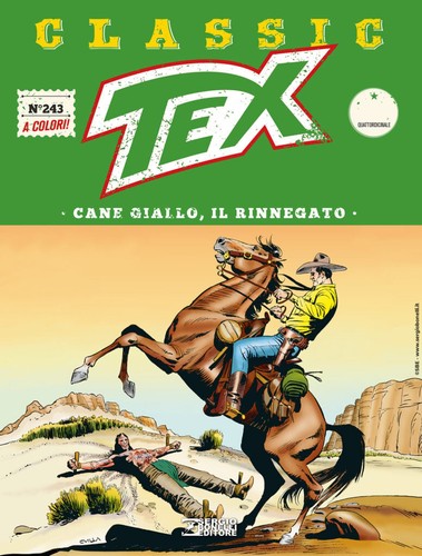 Tex classic 243 cane giallo - tex,