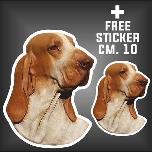 Adesivo cane bracco italiano - cane,